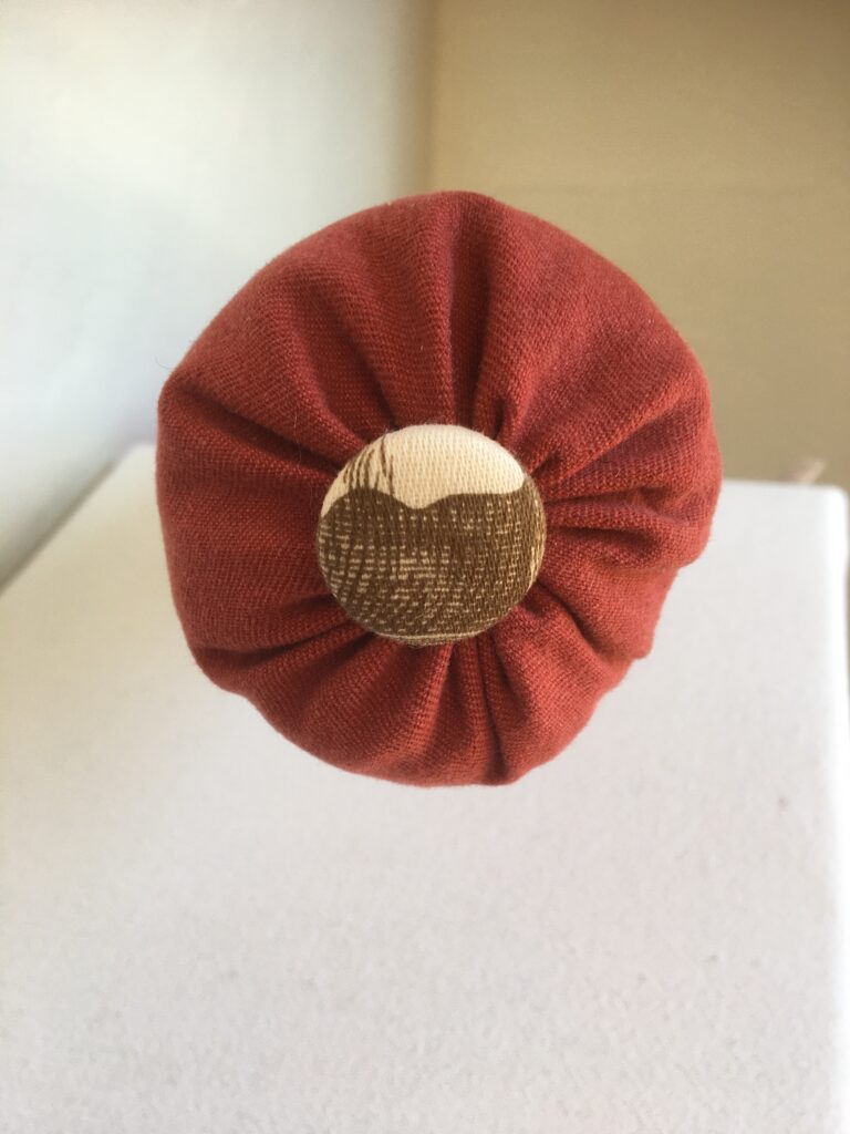 accent on the repurposed draft stopper