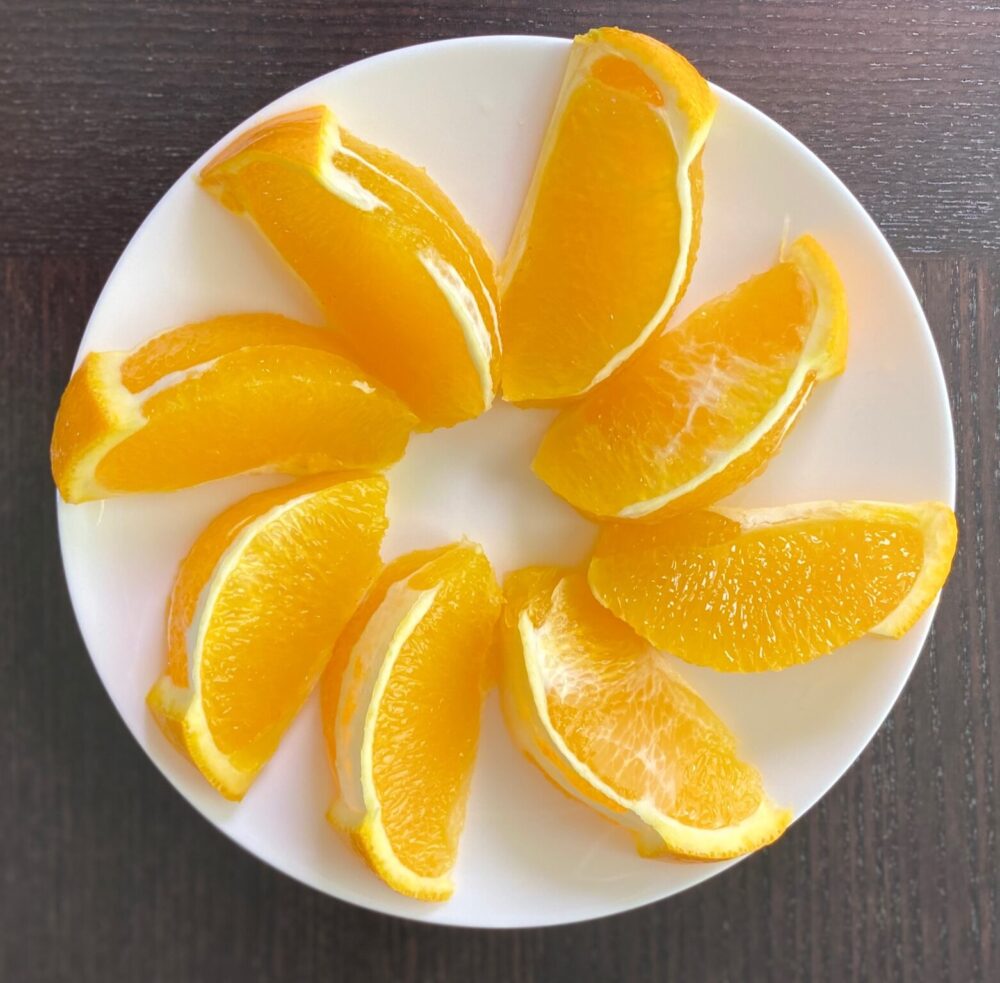 food hack for oranges