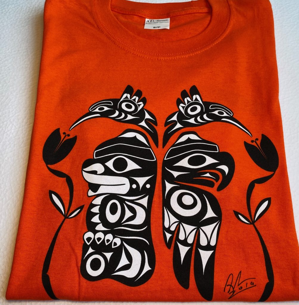 T-shirt design for the orange shirt day
